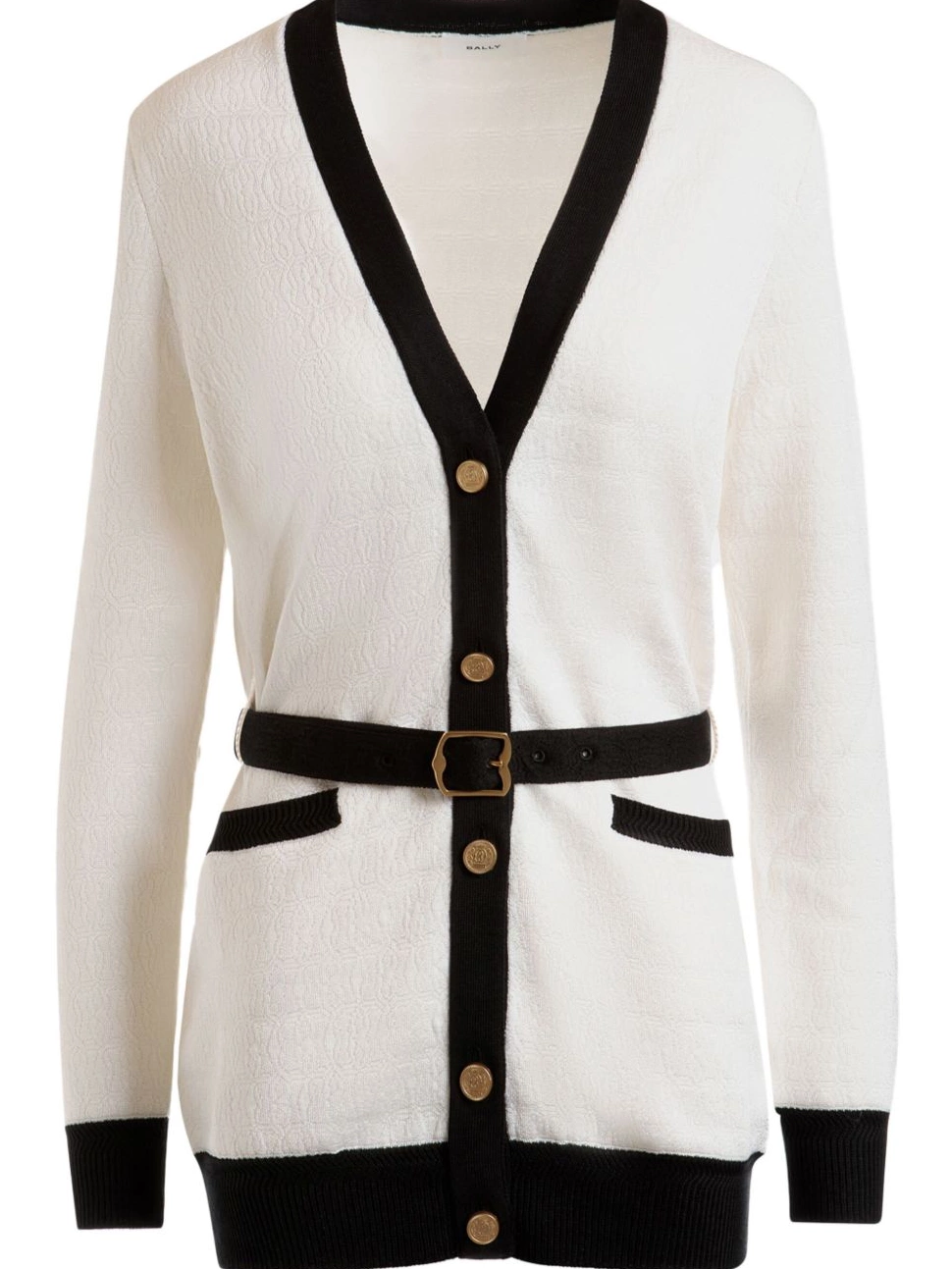 Affordable belted Women jacquard cardigan Alanui 0703